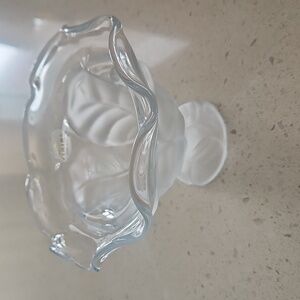 Viking cabbage leaf compote bowl